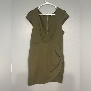 Charlotte Russe Olive Mini Dress